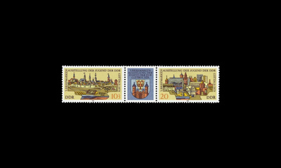 DDR 2343-4_ds ** Nuorisopostimerkkinäyttely (1978)