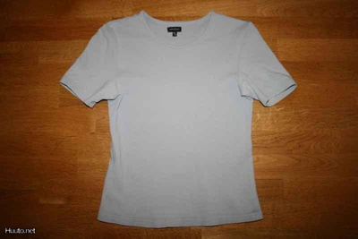 Lindex harmaa / vedensininen t-paita 38/40