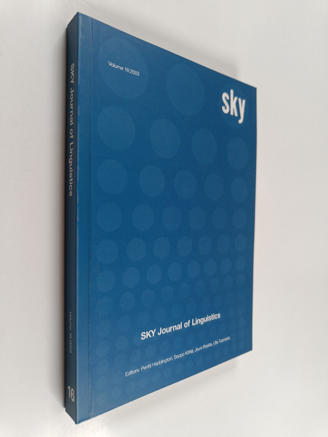 SKY journal of linguistics 16