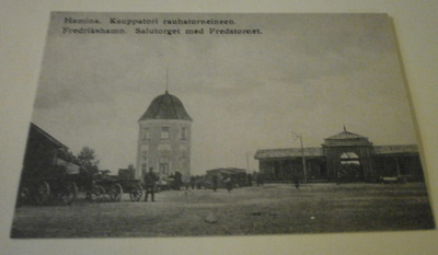 Hamina, Kauppatori ja rauhatorni, Nordia 1993, (UP) ei p.