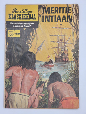 Kuvitettuja klassikkoja - Meritie Intiaan (nro 109)