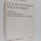 Jean-Claude Passeron : Le raisonnement sociologique - l'e... - pikkukuva 1