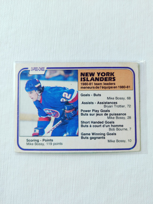 81-82 Opc - Mike Bossy