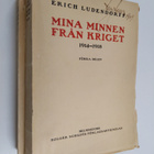 Erich Ludendorff : Mina minnen från kriget 1914-1918 : 1-2 - pikkukuva 1