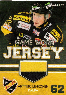 2012-13 Cardset  ARTTURI LEHKONEN KalPa Jersey
