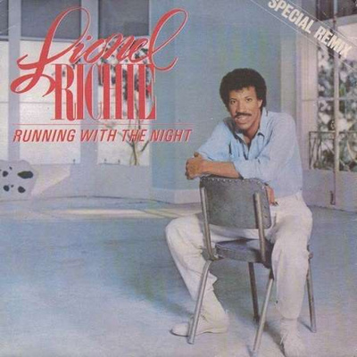LIONEL RICHIE: Running With The Night / Serves You Right  7"
