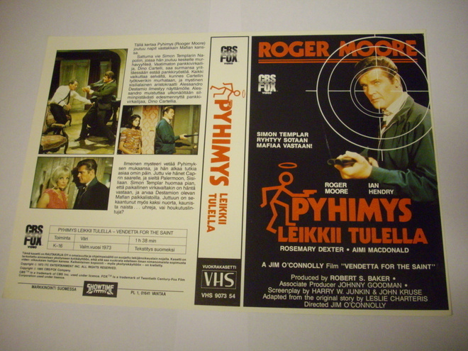 Vhs kansipaperi Fix - PYHIMYS LEIKKII TULELLA
