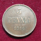5 penniä 1914 - pikkukuva 1