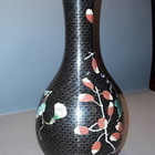 CLOISONNE VAASI, korkeus 26 cm - pikkukuva 3