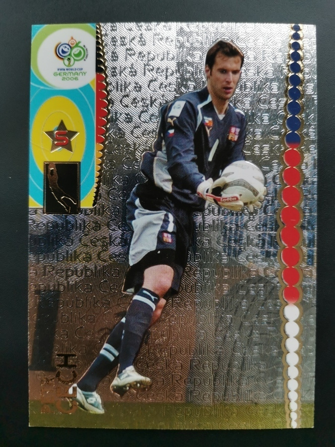 Panini World Cup 2006 foil card Petr Cech