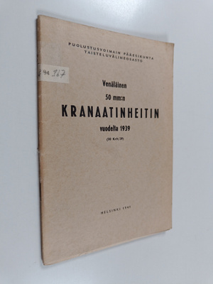 Venäläinen 50 mm:n kranaatinheitin vuodelta 1939 (50 Krh/39)