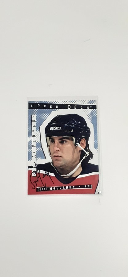 1994-95 UpperDeck Be a Player Autographs #170 Scott Mellanby