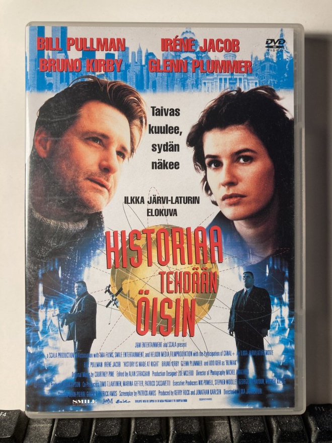 HISTORIAA TEHDÄÄN ÖISIN, DVD, Järvi-Laturi, Pullman, Jacob