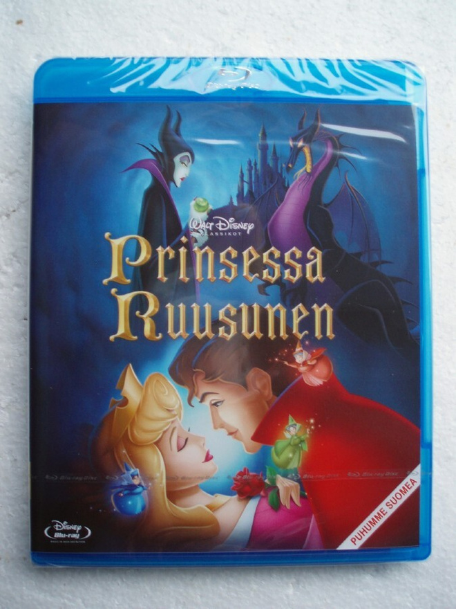 Prinsessa Ruusunen Disney klassikko Blu-ray