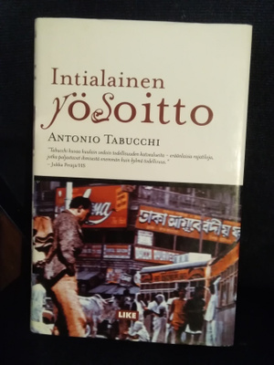 Antonio Tabucchi: Intialainen yösoitto