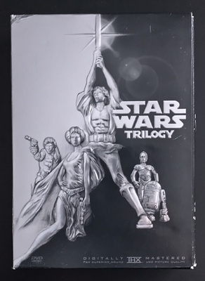 Star Wars trilogy episodit IV-VI + bonus (Ruotsi DVD)