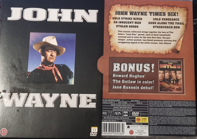 John Wayne Classics 6 movie in color -2DVD