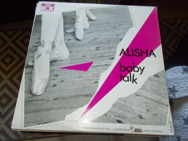 12" VINYYLI SINKKU ALISHA ** BABY TALK **