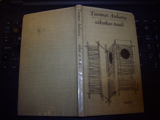 Tuomas Anhava: Oikukas tuuli (1.p.1970) Sis.postikulut