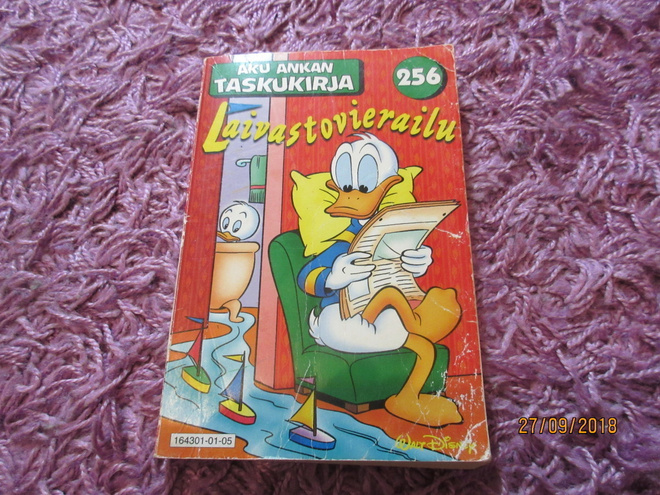 Aku Ankan taskukirja 256 Laivastovierailu. 1.p