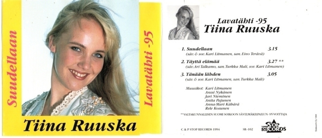 Tiina Ruuska Suudellaan Lavatähti -95 cds