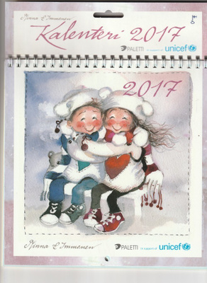 MINNA IMMONEN - UNCEFIN KALENTERI 2017