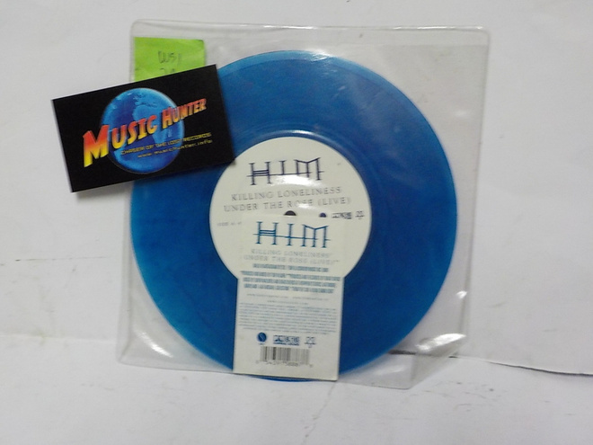 HIM - KILLING LONELINESS / UNDER THE ROSE (LIVE) UUSI 7"