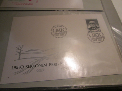 1986 Urho Kekkonen FDC