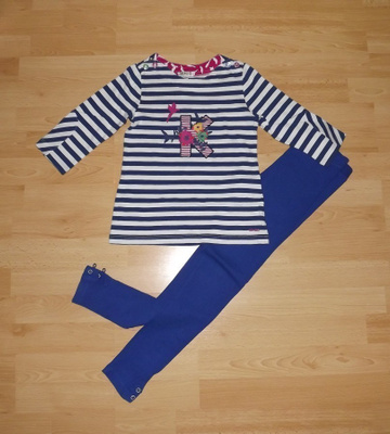 Kenzo t-paita ja Gymboree leggingsit 8 vuotiaalle (128cm)