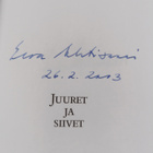 Eeva Ahtisaari : Juuret ja siivet (signeerattu) - pikkukuva 3