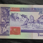 Belize 2 dollars 1991 kiertämätön UNC seteli Keski-Amerikka - pikkukuva 2