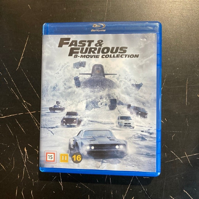 Fast & Furious - 8-Movie Collection Blu-ray