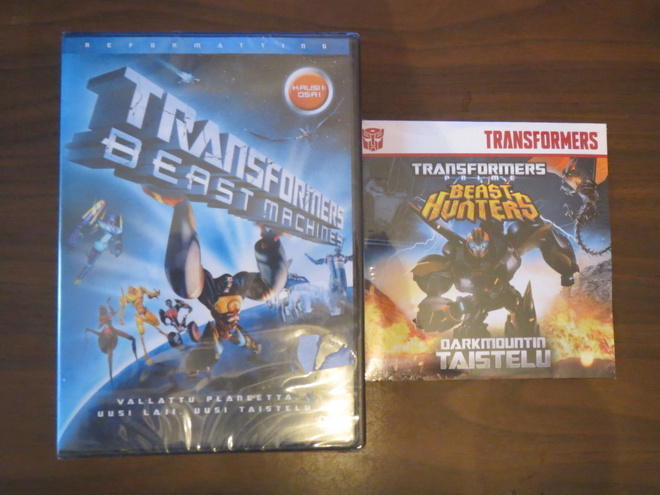 Transformers: BM kausi 1 + BH Darkmountin taist. (uusi) 2DVD