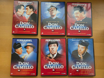 DON CAMILLO . 8DVD . 6 ELOKUVAA