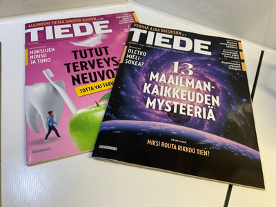 2 Tiede lehteä vuodelta 2022