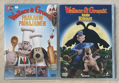 Nick Park: WALLACE & GROMIT -kokoelma (1989-2008) 3DVD