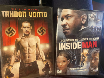Inside Man ja Tahdon voitto dvd