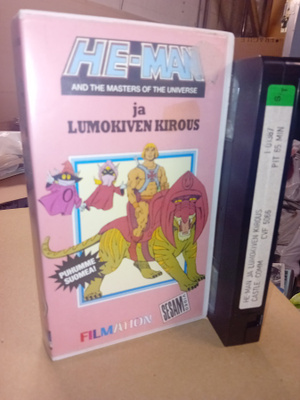 VHS HE-MAN ja lumokiven kirous ( SIS POSTIKULU )