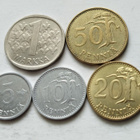 5 p - 1 mk, circ, v. 1987 - pikkukuva 2