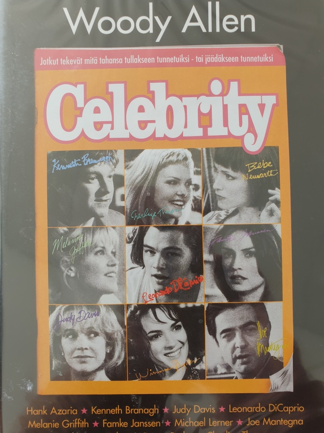 CELEBRITY  DVD (Woody Allen) UUSI