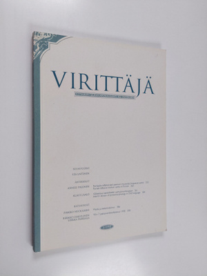 Virittäjä 3/1998