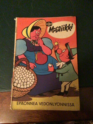 Mosaiikki sarjakuvalehti 8/63 mosaik comicheft