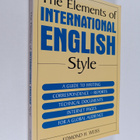 Edmond H. Weiss : The Elements of International English S... - pikkukuva 1