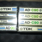 kahdeksan TDK AD C-90 c-kasettia - pikkukuva 1