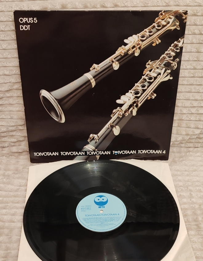 Opus 5 / DDT Jazzband Toivotaan Toivotaan 4 lp