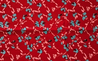 Marimekko joustava pukeutumiskangas, kesäinen kuosi