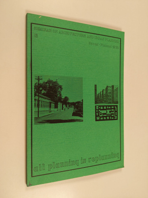 Finnish Association of Architects : Seminar on Architectu...