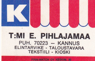 Kannus, T:mi E. Pihlajamaa  , Kesko  , 2/12