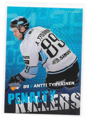2017-18 Cardset Penalty Killers #6 Antti Tyrväinen Pelicans