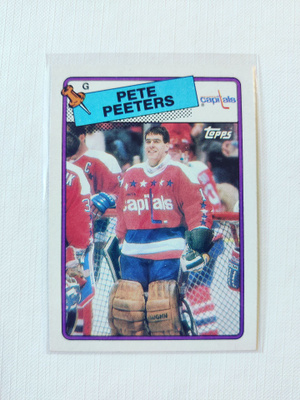 88-89 Topps - Pete Peeters